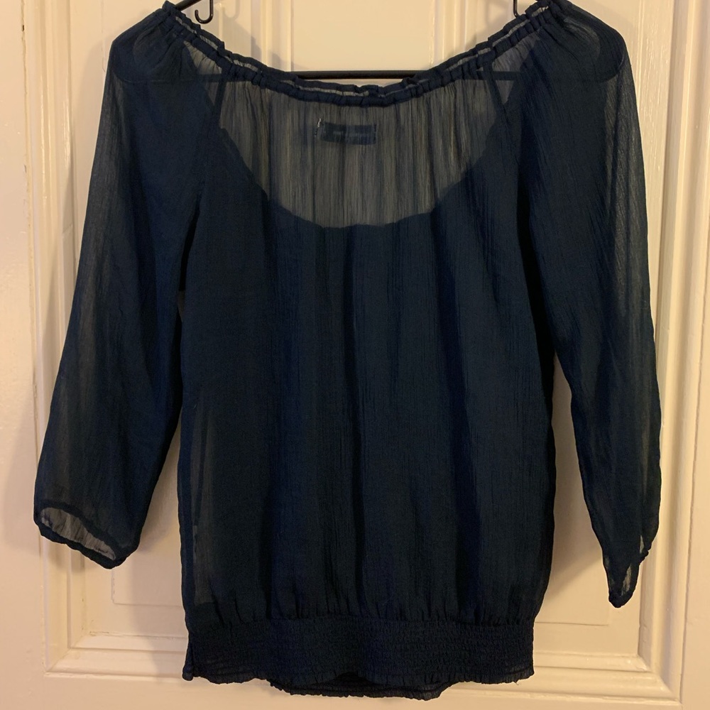 A&F Sheer Top - Picture 2 of 5